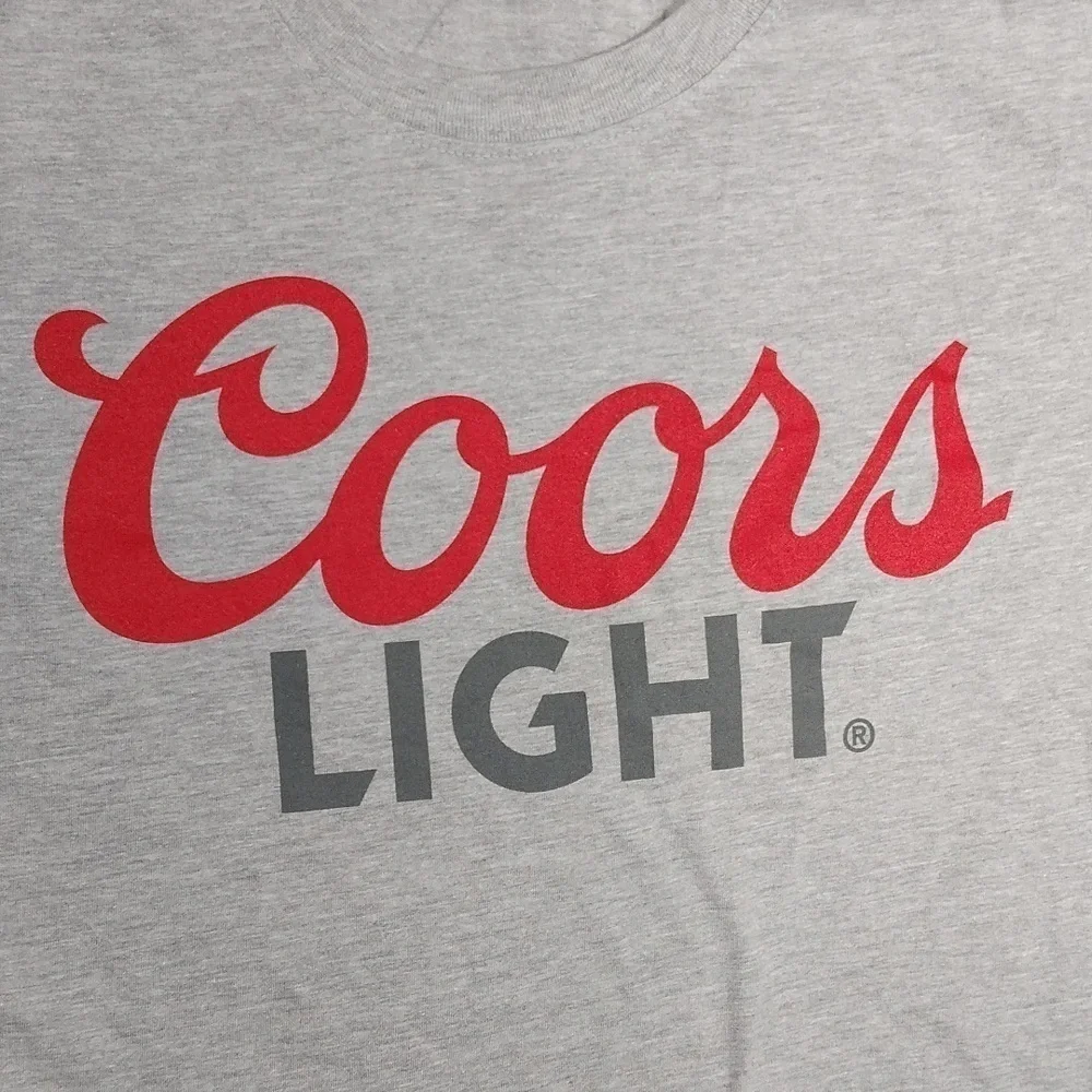 Coors Light men's large sized t shirt